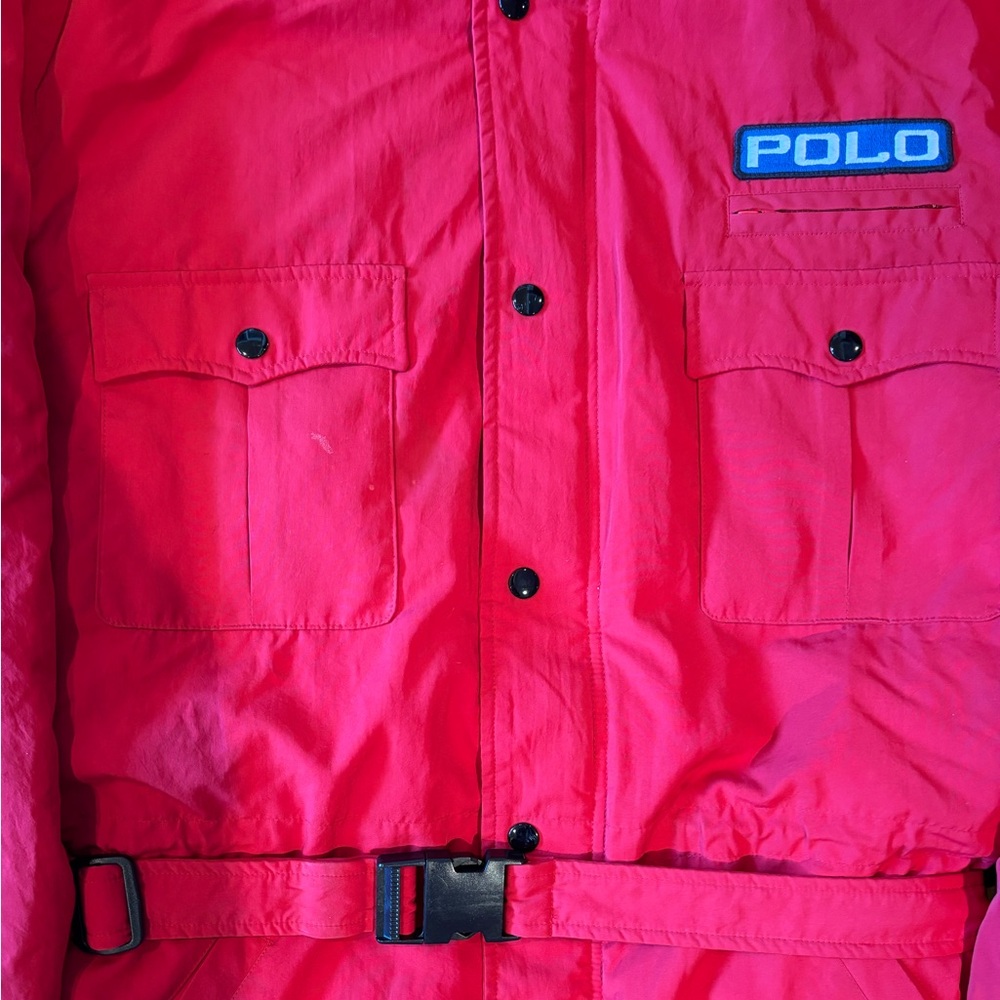 Vintage 90s POLO Ski Down Jacket - Picture 5 of 7